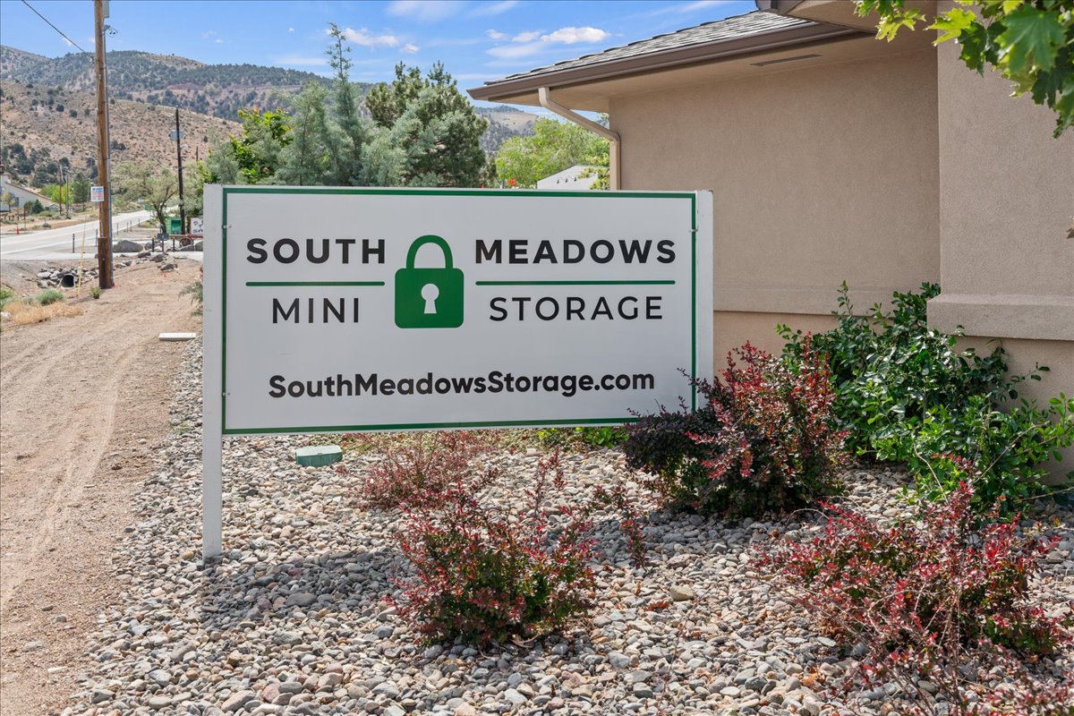 South Meadows Mini Storage Facility Sign Reno 